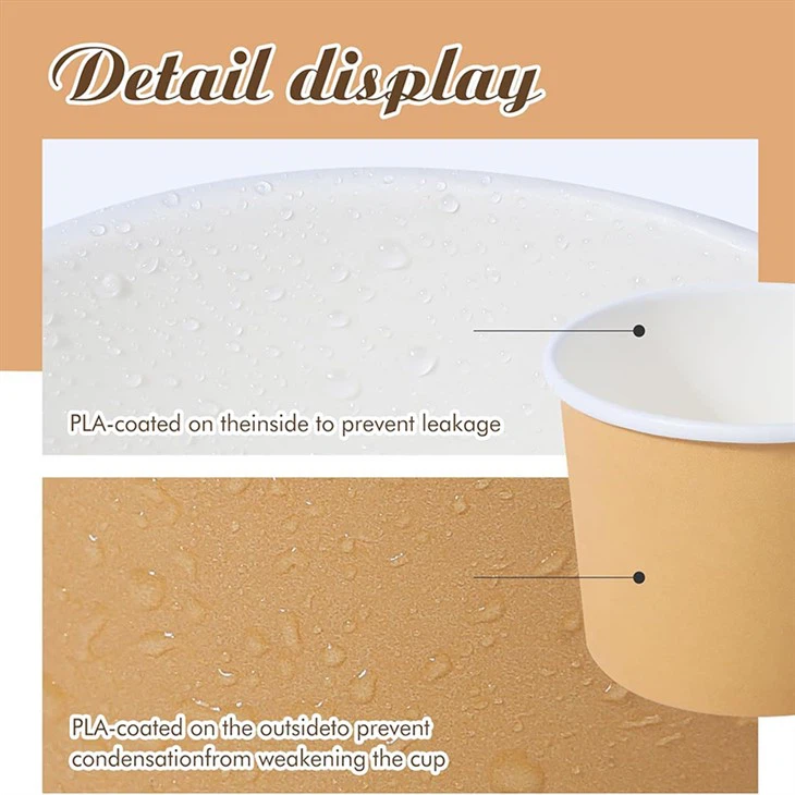 leak resistant paper bowls